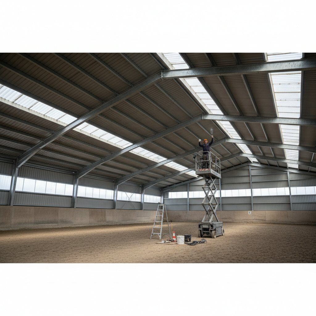 Dressyrridhus 20×40 m: underhåll och livslängd