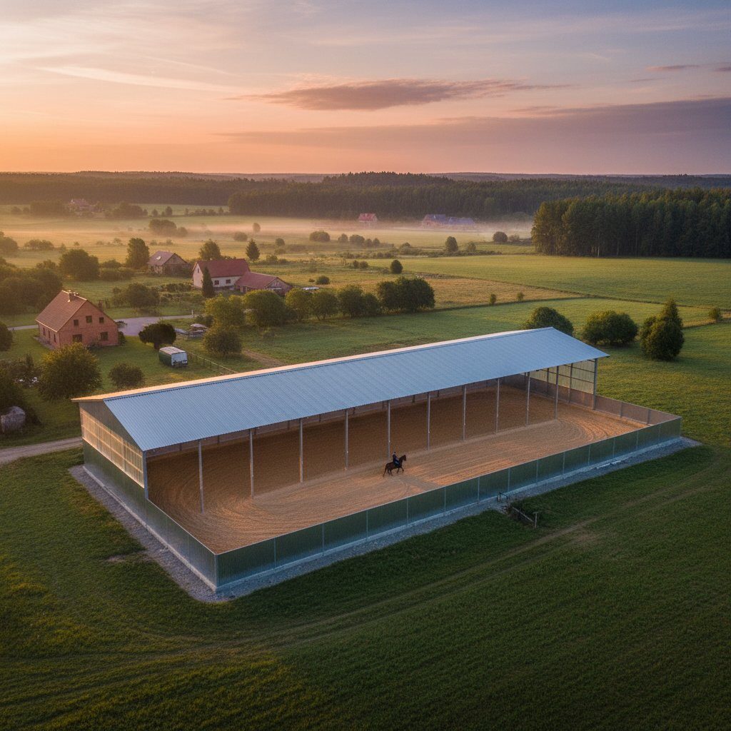 Hobbyridhus 15×30 m: kundcase och ROI
