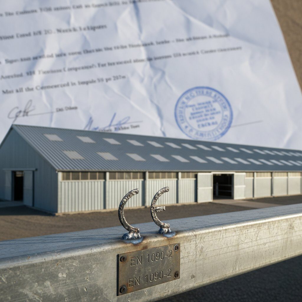Kommersiellt stall 20 boxar: regler och CE-certifikat